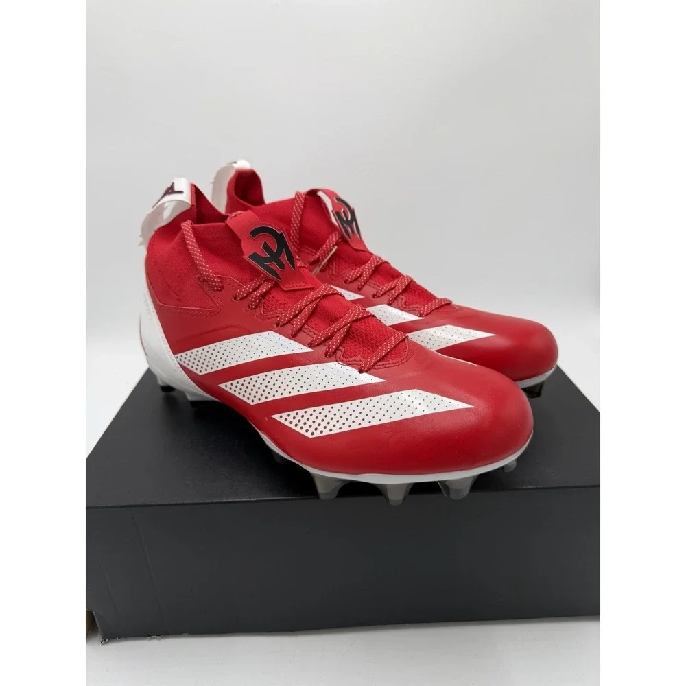 Adidas Adizero Impact + PE Patrick Mahomes Football Cleats IH5947 Size 13.5 - Picture 3 of 9
